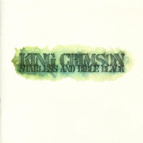 King Crimson - Starless and Bible Black vinyl record cover