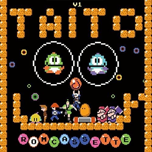 Game Music - Rom Cassette Disc In Taito Vol (Original Soundtrack) vinyl record cover