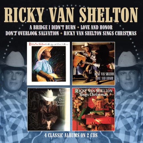 Van Ricky Shelton - Bridge I Didn't Burn / Love & Honor / Don't Overlook Salvation / SingsChristmas