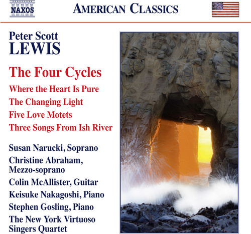 Lewis / Abraham / Narucki / Mcallister - Peter Scott Lewis: Four Cycles vinyl record cover