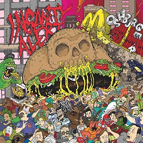 Insanity Alert - Moshburger (Uk) vinyl record cover