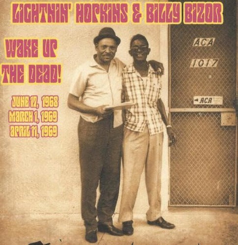 Lightnin Hopkins & Bizor,Billy - Wake Up the Dead vinyl record cover