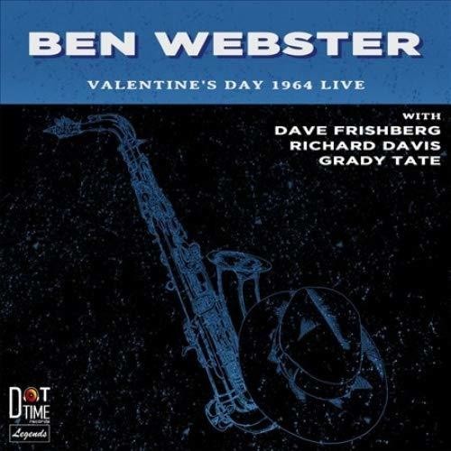 Ben Webster - Valentine's Day 1964 Live vinyl record cover