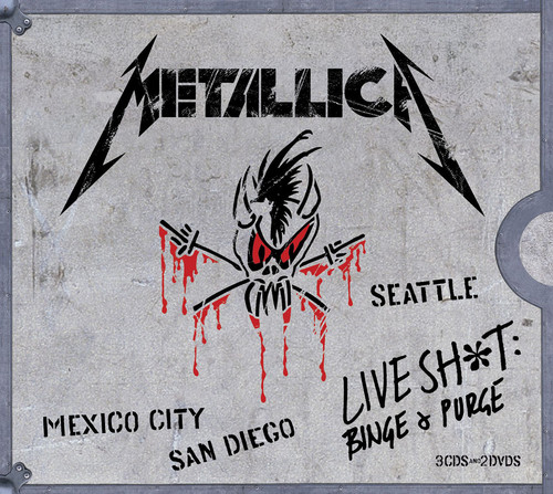 Metallica - Live Shit: Binge & Purge [3CD/2DVD Bookstyle Slipcase]