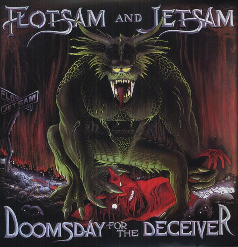 Flotsam and Jetsam - Doomsday for the Deceiver vinyl record cover