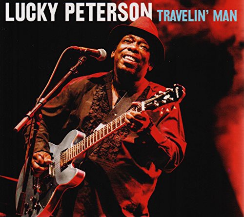 Lucky Peterson - Travelin Man vinyl record cover