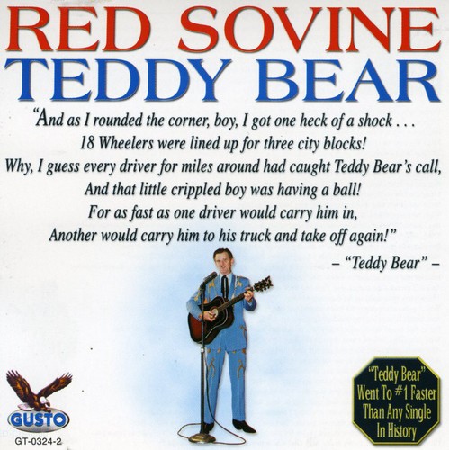 Red Sovine - Teddy Bear vinyl record cover