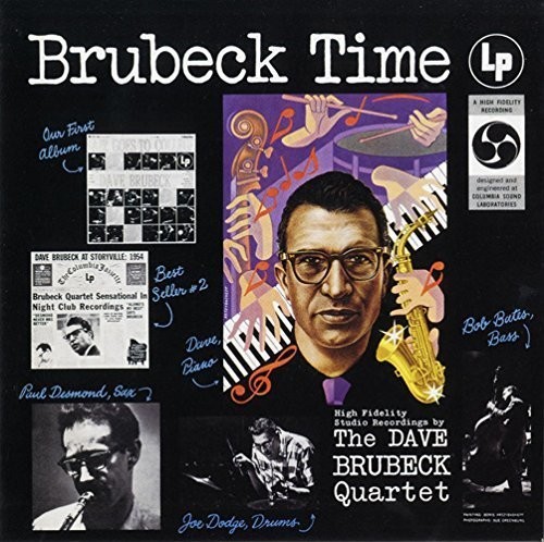 Dave Brubeck - Brubeck Time vinyl record cover