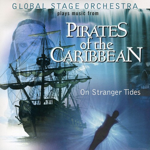 The Global Stage Orchestra - Plays Music From Pirates Of The Caribbean: On Stra vinyl record cover