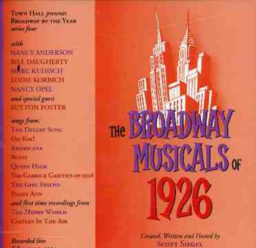 Broadway Musicals Of 1926 / O.C.R.
