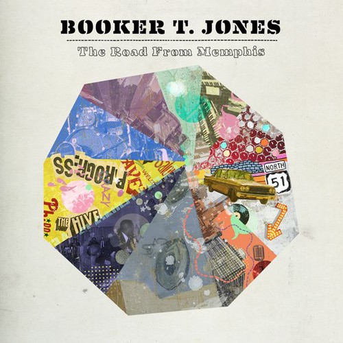 Booker T. Jones - Road From Memphis vinyl record cover