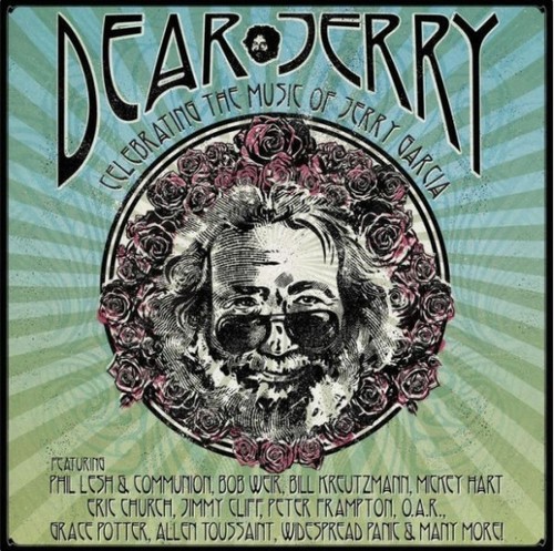 Jerry Garcia - Dear Jerry: Celebrating The Music Of Jerry Garcia vinyl record cover