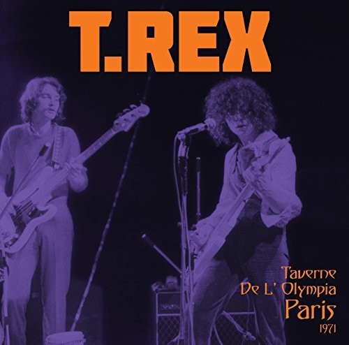T. Rex - Taverne De L'Olympia Paris 1971 vinyl record cover