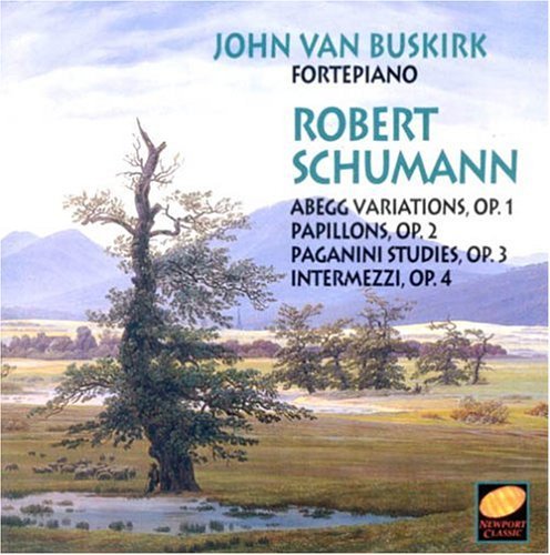 R. SCHUMANN - Piano Music vinyl record cover