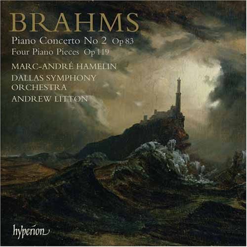 J. BRAHMS - Piano Concerto No 2 vinyl record cover