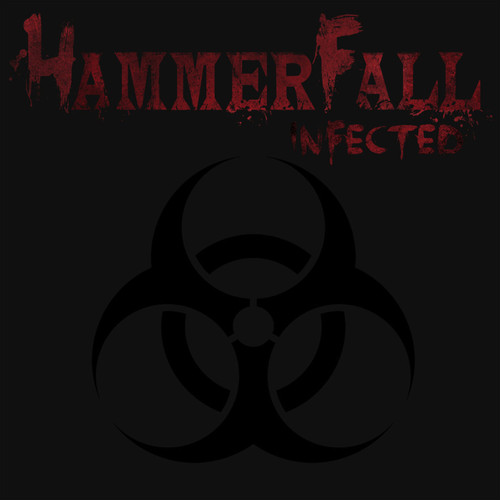 Hammerfall - Infected vinyl record cover