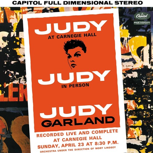 Judy Garland - Judy At Carnegie Hall (Live) (Japanese SHM-CD) vinyl record cover