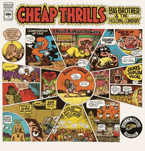 Big Brother & The Holding Company - Cheap Thrills vinyl record cover
