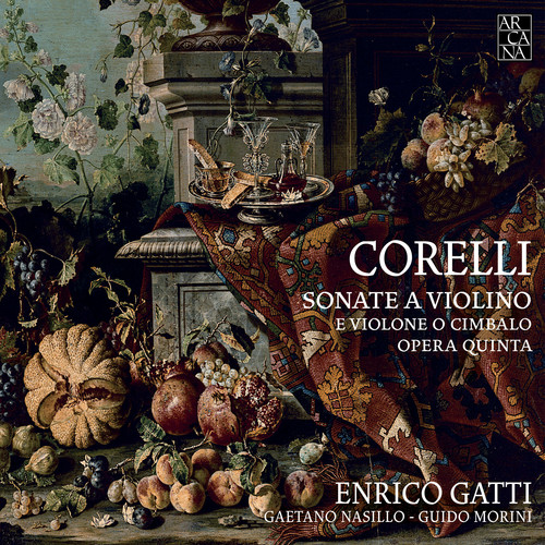 Corelli / Enrico Gatti / Nasillo,Gaetano / Morini - Corelli: Violin Sonatas vinyl record cover