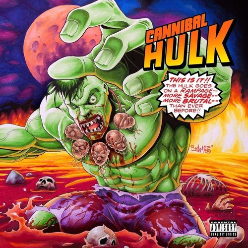 Ill Bill & Stu Bangas - Cannibal Hulk vinyl record cover