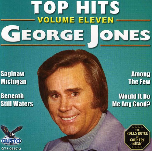 George Jones - Top Hits 11 vinyl record cover