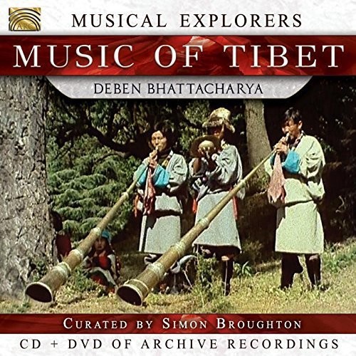Deben Bhattacharya - Musical Explorers - Music Of Tibet vinyl record cover