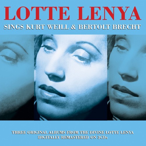 Lotte Lenya - Sings Kurt Weill & Bertolt Brecht vinyl record cover