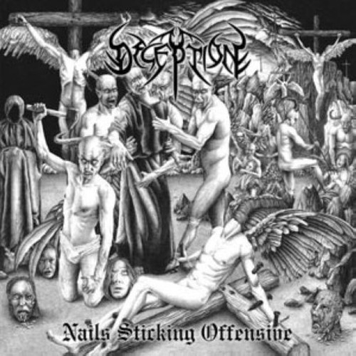 Deception - Nails Sticking Offensive vinyl record cover