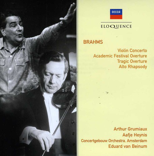 Brahms: VLN Cto / Overtures / Alto Rhapsody
