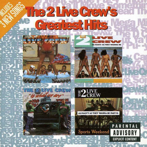 2 Live Crew - Greatest Hits vinyl record cover