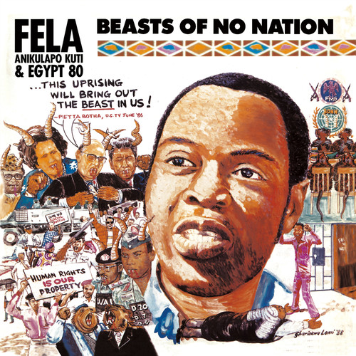Fela Kuti - Beasts Of No Nation vinyl record cover