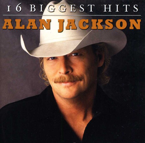 Alan Jackson - 16 Biggest Hits vinyl record cover