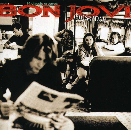 Bon Jovi - Bon Jovi Icon: Cross Road vinyl record cover