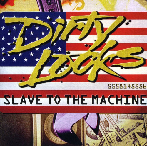 Dirty Looks - Slave to the Machine vinyl record cover