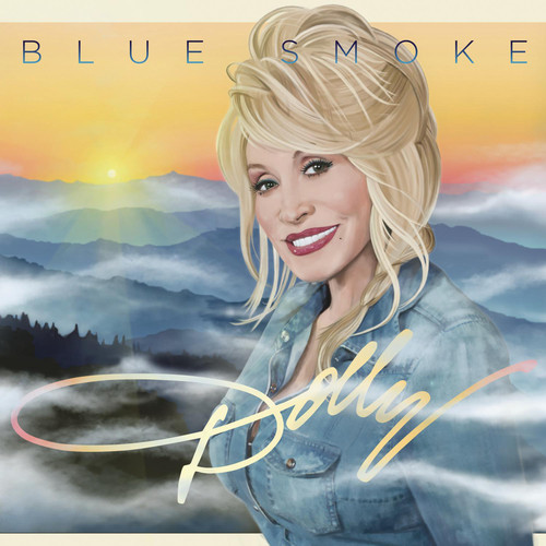 Dolly Parton - Blue Smoke (Hk) vinyl record cover
