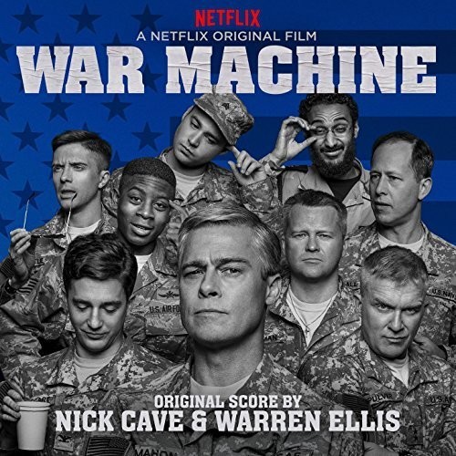 Nick Cave / Ellis, Warren - War Machine (Netflix Original Film) Soundtrack vinyl record cover