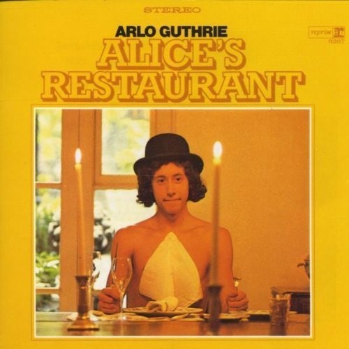 Arlo Guthrie - Alice's Restaurant vinyl record cover
