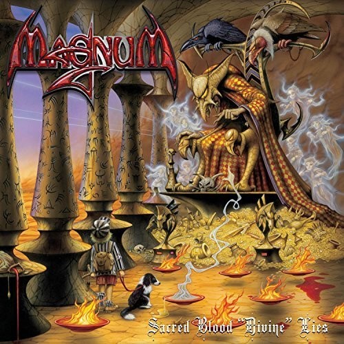 Magnum - Sacred Blood, Divine Lies vinyl record cover