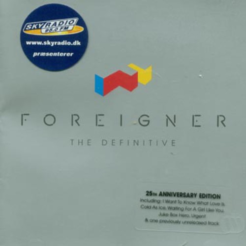 Foreigner - Definitive vinyl record cover