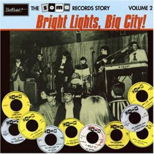 Soma Records Story - Vol. 2-Bright Lights Big City vinyl record cover