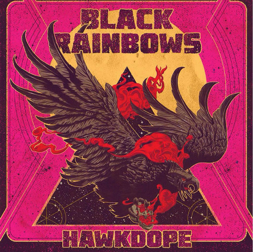 Black Rainbows - Hawkdope vinyl record cover