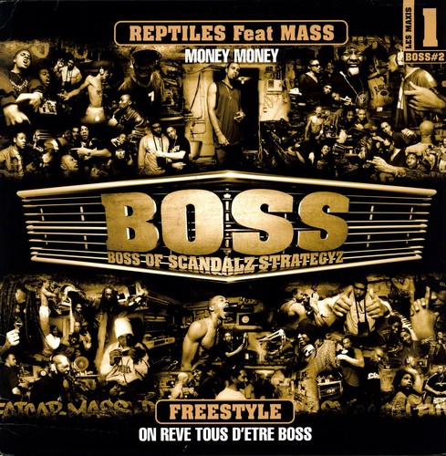 Boss Of Scandalz Strategyz - Maxi Boss # 1 vinyl record cover