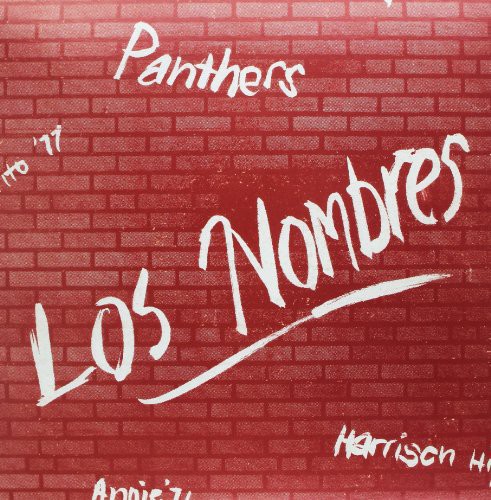 Los Nombres - Nombres vinyl record cover