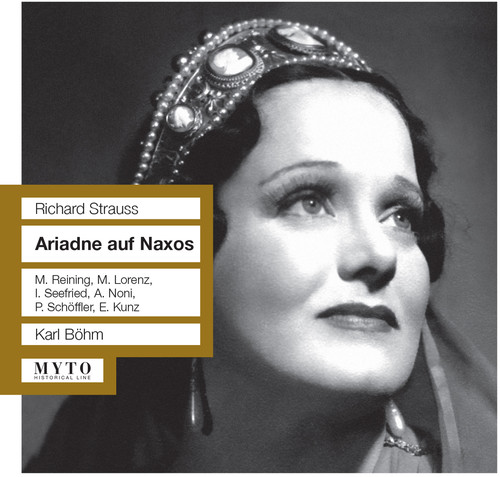 R Strauss / Muzzarelli / Schoffler / Seefreid - Ariadne Auf Naxos vinyl record cover
