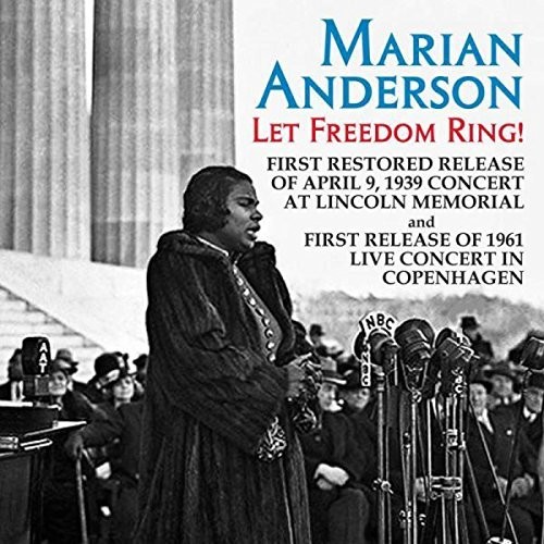 Marian Anderson - Let Freedom Ring: Live Concerts From Linclon vinyl record cover