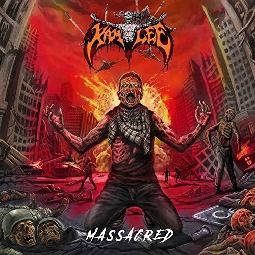 Kam Lee - Massacred vinyl record cover