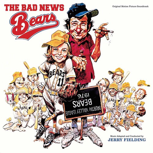 Jerry Fielding - Bad News Bears vinyl record cover