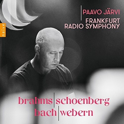 Webern / Frankfurt Radio Symphony - Brahms / Schoenberg / Webern vinyl record cover
