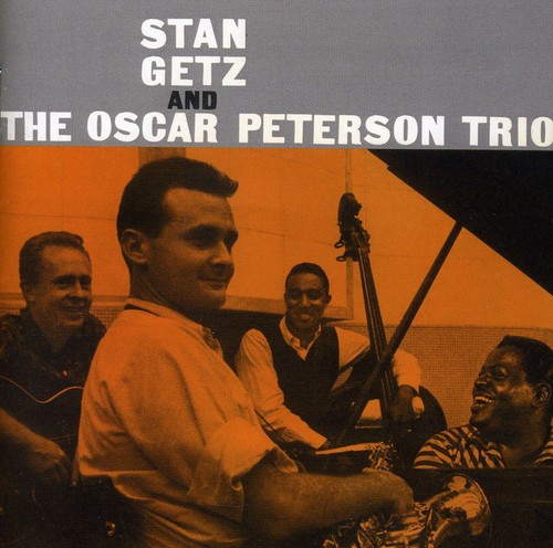 Stan Getz - Stan Getz & The Oscar Peterson Trio vinyl record cover
