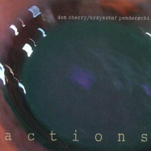 Don Cherry & Penderecki - Actions vinyl record cover